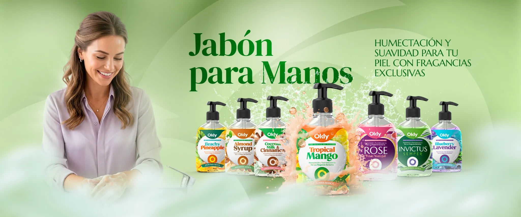 Jabones de manos OKLY