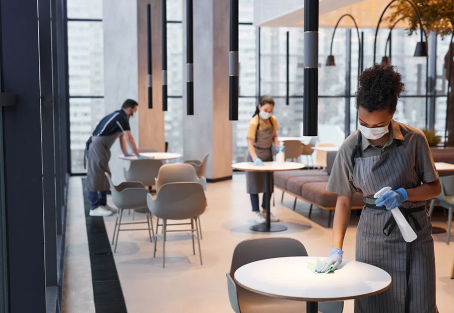 Hotel common areas