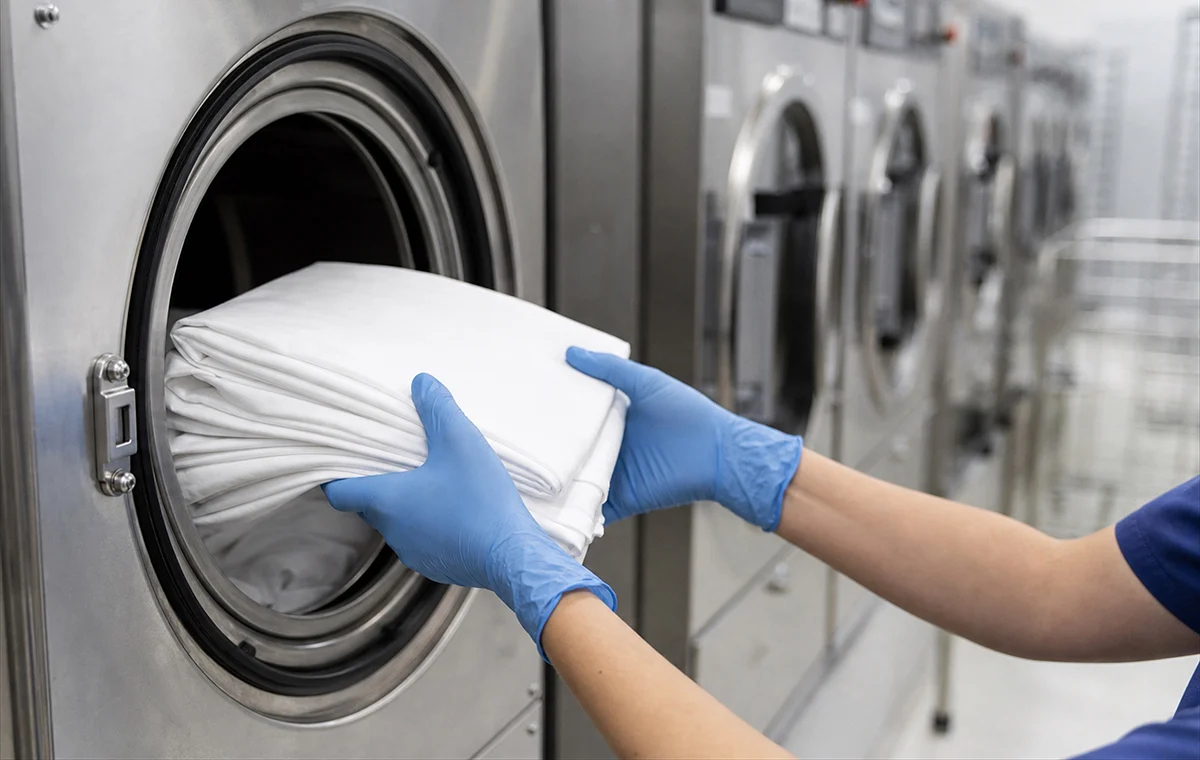 Professional industrial laundry