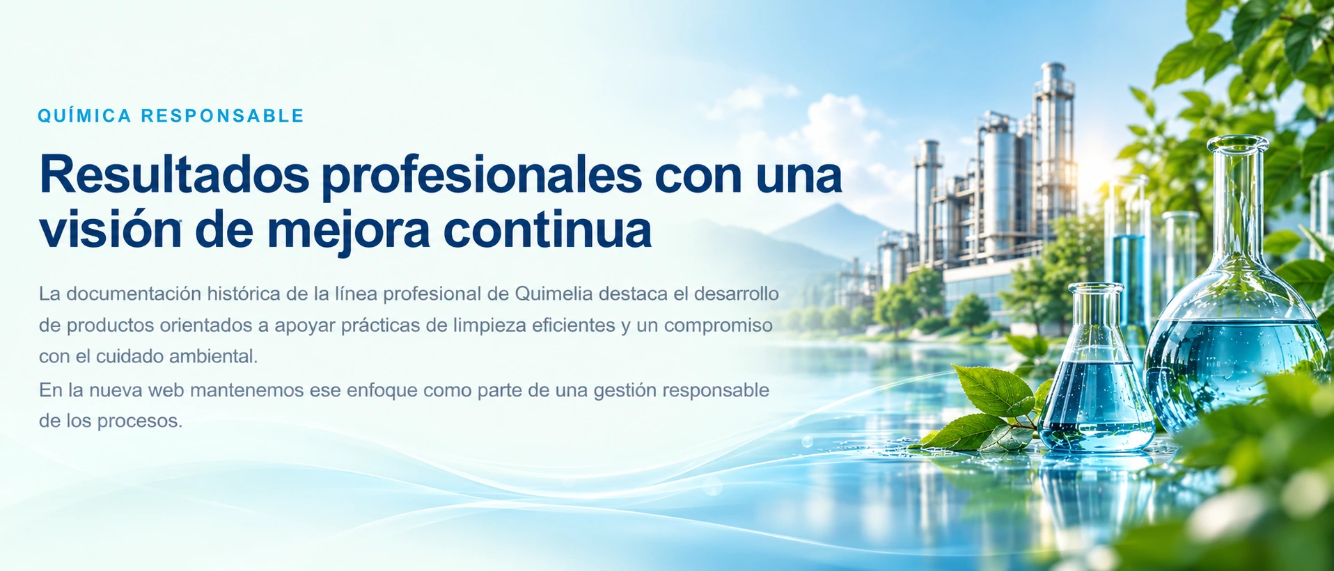 Química responsable con conciencia ambiental